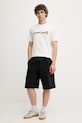 Bavlněné tričko Tommy Jeans DM0DM21585 bílá AW25