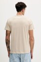 Odzież Tommy Jeans t-shirt bawełniany DM0DM21780 beżowy