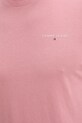 Tommy Jeans t-shirt in cotone rosa DM0DM21780