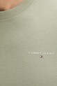 Tommy Jeans tricou pentru bărbați din bumbac DM0DM21780 verde