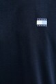 Tommy Jeans pamut póló sötétkék DM0DM21785