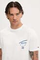 Tommy Jeans t-shirt in cotone bianco DM0DM21934