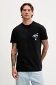 Oblečenie Bavlnené tričko Tommy Jeans DM0DM21934 čierna
