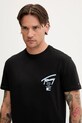 Bavlnené tričko Tommy Jeans čierna DM0DM21934