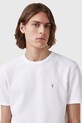 AllSaints t-shirt bawełniany ELLIS M018JC biały AW25