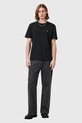 AllSaints t-shirt bawełniany ELLIS M018JC czarny