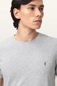 AllSaints tričko pánske bavlnené TONIC 3-balenie sivá M029JB