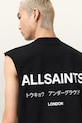 AllSaints T-shirt męski bawełniany UNDERGROUND M038PC czarny