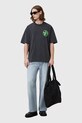 AllSaints t-shirt bawełniany DISTORTION M041PC szary