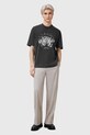 AllSaints t-shirt bawełniany BETTER M060PC szary