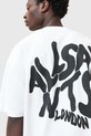 AllSaints t-shirt bawełniany ORLANDO M066PC biały AW25