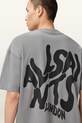 Odzież AllSaints t-shirt bawełniany ORLANDO M066PC szary
