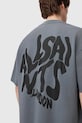 Odzież AllSaints t-shirt bawełniany ORLANDO M066PC szary