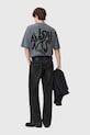 AllSaints t-shirt bawełniany ORLANDO szary M066PC