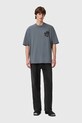 AllSaints t-shirt bawełniany ORLANDO M066PC szary