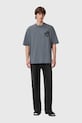 AllSaints t-shirt bawełniany ORLANDO M066PC szary