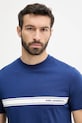 Îmbrăcăminte Karl Lagerfeld tricou din bumbac A3M46001 bleumarin