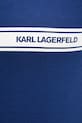 Karl Lagerfeld tricou din bumbac bleumarin A3M46001