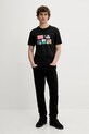 PS Paul Smith tricou din bumbac M2R.011R.TP5258 negru AW25