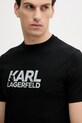 Karl Lagerfeld t-shirt czarny 553235.755087