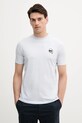 Karl Lagerfeld tricou din bumbac imprimeu albastru 553224.755710