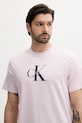 Одежда Футболка Calvin Klein Jeans LV04RB862G розовый