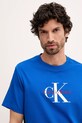 Calvin Klein Jeans t-shirt niebieski LV04RB862G