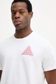 Βαμβακερό μπλουζάκι Calvin Klein Jeans λευκό LV04RC825G