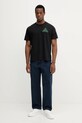 Calvin Klein Jeans t-shirt bawełniany LV04RC825G czarny AW25