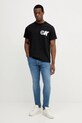 Tričko Calvin Klein Jeans LV04RC835G čierna AW25