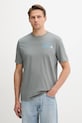 Calvin Klein Jeans t-shirt in cotone sovrastampa grigio LV04RC844G