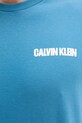 Calvin Klein Jeans tricou din bumbac turcoaz LV04RC846G