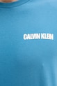 Bavlněné tričko Calvin Klein Jeans tyrkysová LV04RC846G