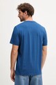 Bombažna kratka majica Calvin Klein Jeans LV04RC857G modra AW25