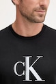 Calvin Klein Jeans t-shirt bawełniany czarny LV04RC857G