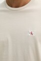 Calvin Klein Jeans t-shirt męski bawełniany LV04RC272G beżowy