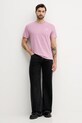 Calvin Klein Jeans t-shirt bawełniany LV04RC272G różowy AW25