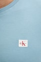Calvin Klein Jeans t-shirt bawełniany niebieski LV04RC272G