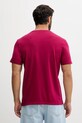Calvin Klein Jeans t-shirt bawełniany LV04RC272G bordowy AW25