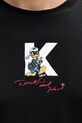 Bavlnené tričko Karl Lagerfeld DISNEY 553270.755099 čierna