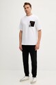 Bavlnené tričko Karl Lagerfeld DISNEY 553270.755097 biela AW25