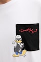 Βαμβακερό μπλουζάκι Karl Lagerfeld DISNEY 553270.755097 λευκό