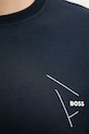BOSS Orange t-shirt bawełniany 50546374 granatowy