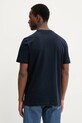 Bavlnené tričko BOSS Orange 50546381 tmavomodrá AW25