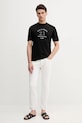Bavlněné tričko Karl Lagerfeld 553240.755160 černá AW25