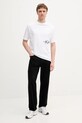 Karl Lagerfeld tricou din bumbac 553225.755145 alb AW25