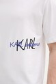 Karl Lagerfeld tricou din bumbac alb 553225.755145