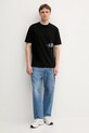 Karl Lagerfeld tricou din bumbac 553225.755145 negru AW25