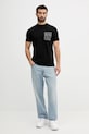 Karl Lagerfeld tricou din bumbac 553225.755041 negru AW25
