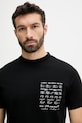 Karl Lagerfeld tricou din bumbac negru 553225.755041